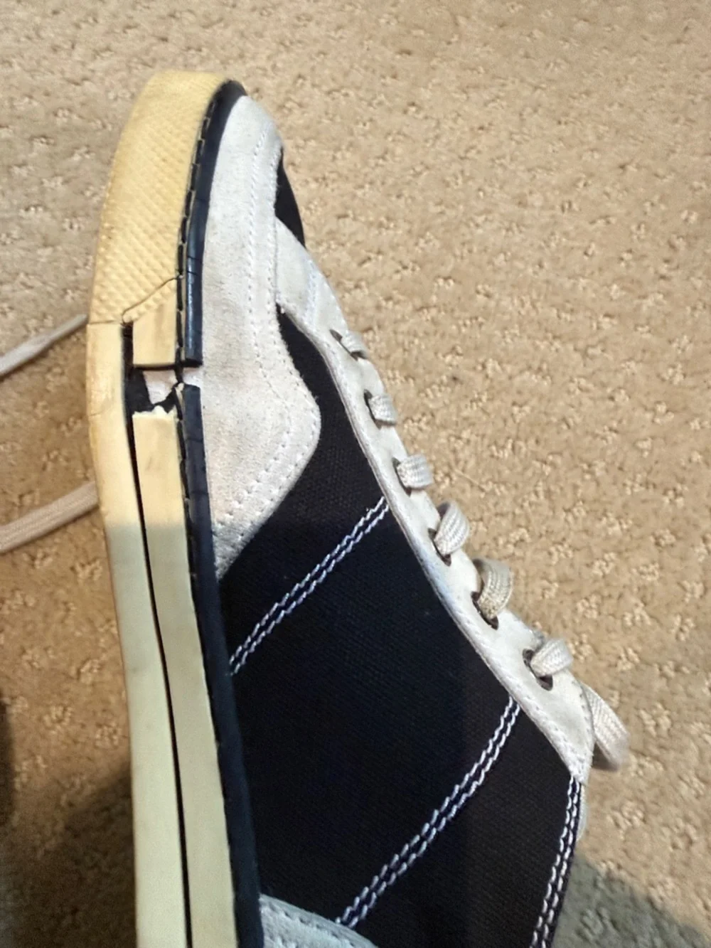CHANEL Black and Light Gray Women's Sneakers